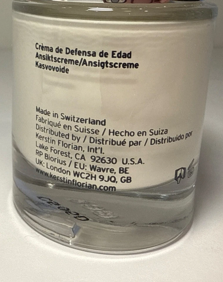 Crema antiedad Kerstin Florian Caviar Age-Defense NUEVA en caja 50 ml/1,7 FL OZ firme Foto 3 de 4