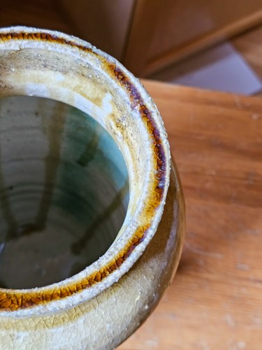 Shugo Takauchi large kiseto vase | Japanese pottery | Ikebana flower vase - Picture 16 of 24