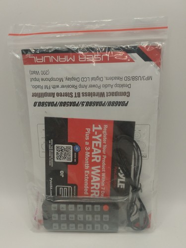 Pyle Wireless BT Stereo Power Amplifier PDA6BU Compact & Audio Streaming - Picture 8 of 19