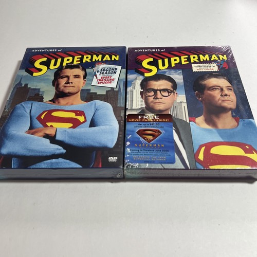 The Adventures of Superman: The Complete 2nd, 3rd & 4th Seasons NEW SEALED - Picture 3 of 4