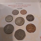 ROYAL MINT 1986 BRILLIANT UNCIRCULATED COIN COLLECTION