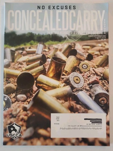 Concealed Carry Magazine August/September 2025 Volume 22 Issue 6 - Bild 1 von 2