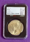 1927-P 1927 P BU Peace Dollar NGC MS64 GEM Flawless Super Eye Appeal VaultBox 🔥