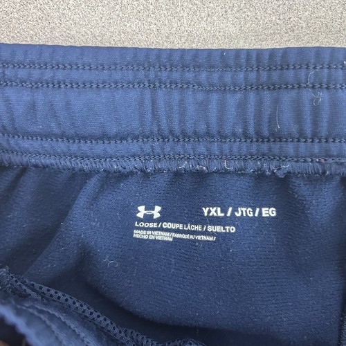 Under Armour Sweatpants Youth Xl Loose Blue Activewear 1361711 Tapered 30x29 - Picture 11 of 17