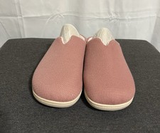 Garonne Women  s V-Neck Slippers With Memory Foam, 9/10, Pink, Sh-1368 