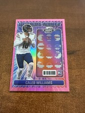 2024 Panini Contenders Optic Caleb Williams Winning Ticket Pink /75 RC