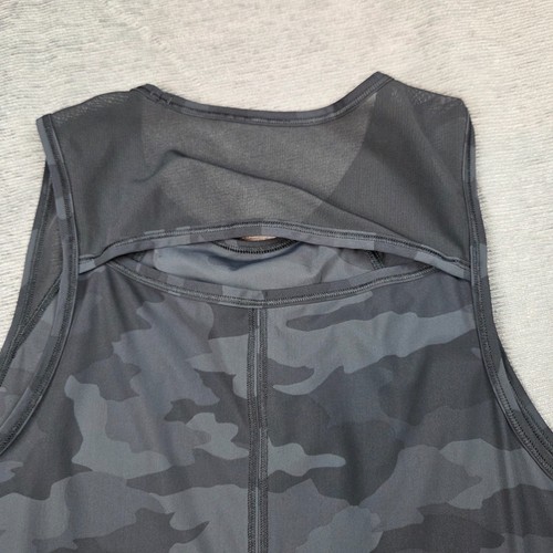 Lululemon Sculpt Tank Heritage 365 Camouflage Größe 8 schwarz grau aktiv ärmellos Top - Bild 7 von 7