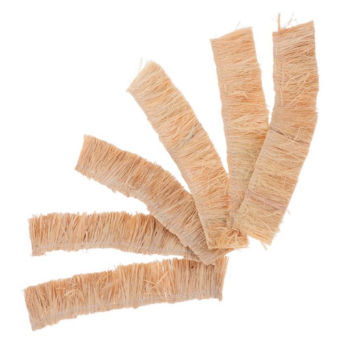  6 Stück Diorama Strohdach simuliertes Reet DIY Landschaft Gras künstlich - Bild 2 von 18