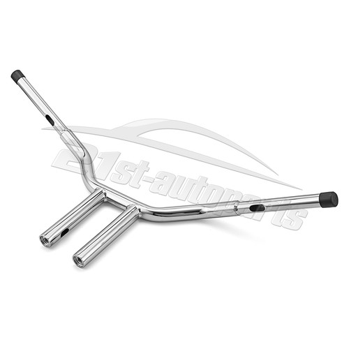12" Rise MX T Handlebars For Harley Dyna Sportster Touring Road King 1996-2024 - Imagen 4 de 7