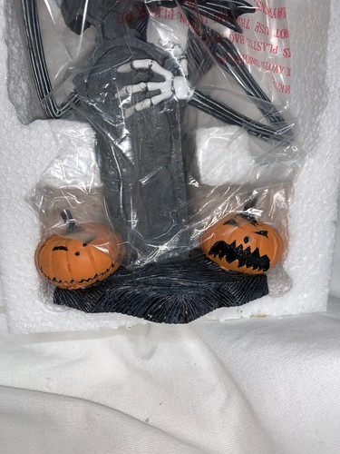 Nightmare Before Christmas Scary Jack Skellington Headknocker Bobble Head Figure - Picture 11 of 12