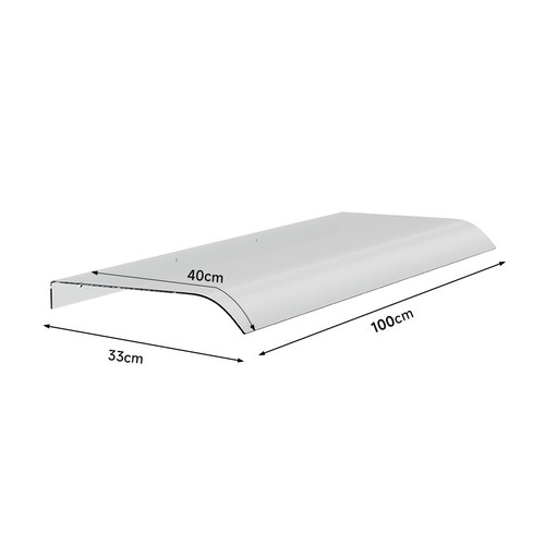 Door Canopy Awning Shelter Front Back Porch Outdoor Shade Patio Roof Rain Cover - Picture 19 of 34