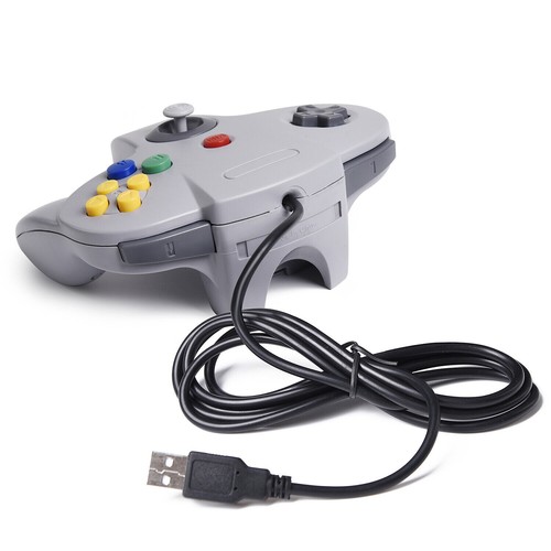 Controlador Estilo USB Nintendo 64 N64 Gamepad Joystick para PC MAC Raspberry Pi 3 - Imagen 97 de 224