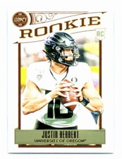 2020 Panini Legacy Justin Herbert C Rookie Oregon Ducks #150