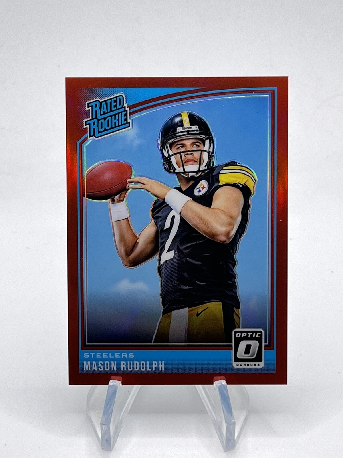 2018 Optic Mason Rudolph Red Rated Rookie RC /99