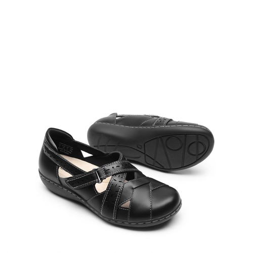 Women Loafer Sandals Closed Toe Comfortable Slip On Casual Flat Shoes - Picture 8 of 48