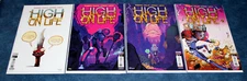 HIGH ON LIFE 1 2 3 4 (#1 VARIANT limited to 500) set TITAN COMICS 2024 optioned