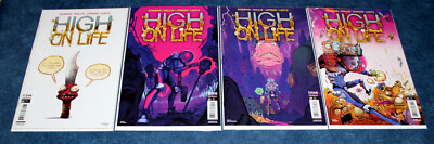 #ad HIGH ON LIFE 1 2 3 4 #1 VARIANT limited to 500 set TITAN COMICS 2024 optioned $29.69