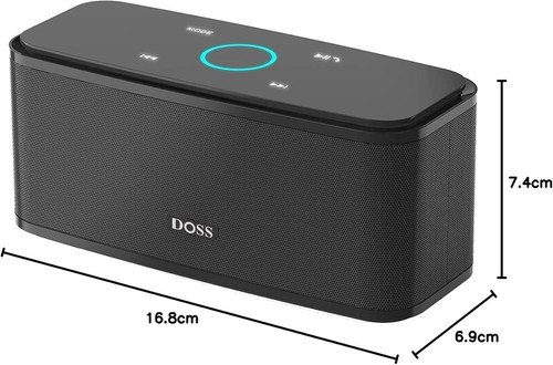 DOSS SoundBox Bluetooth Lautsprecher, 5.0, IPX5 Wasserdicht, Full-Range-Treib... - Bild 10 von 10