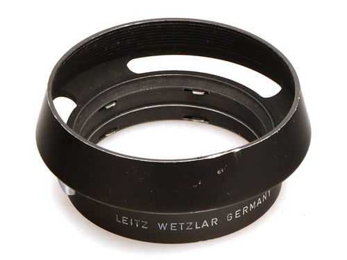 Leica Leitz Wetzlar Aufsteck Metall Gegenlichtblende 12585H für 2/50 - 2/35