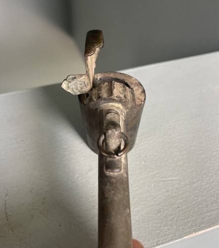 Antique 19thC Chinese Bronze Scholar’s Traveling Ink Well & Brush Holder Yatate - Picture 6 of 14