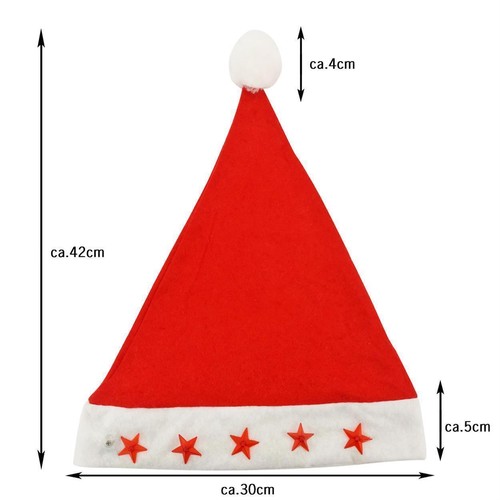 2er Set Weihnachtsmützen - Große Auswahl über 20 Modelle - Nikolausmützen Nikola - Bild 211 von 243