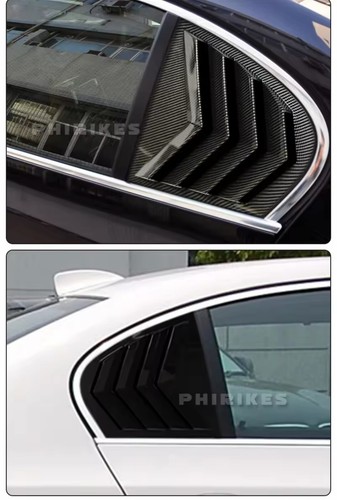 BMW E60 Serie 5 2004-2010 Spoiler Ferritoie Finestrino Posteriore - Imagen 13 de 13