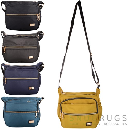 Bolso de hombro cruzado con correa ajustable grande en contraste para mujeres y damas - Imagen 1 de 21