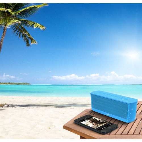 iLuv ISP233 MobiOutdoor tragbarer Bluetooth Lautsprecher kann Ihre Telefone aufladen - Bild 8 von 16