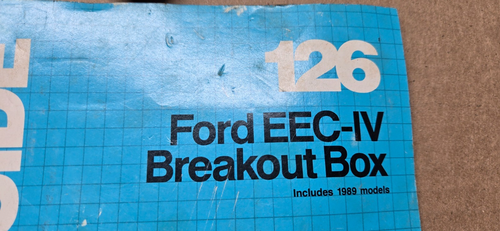 Thexton 126 Ford EEC-IV ECU Breakout Box COMPLETO - MANUALES TLS1 - Imagen 6 de 9