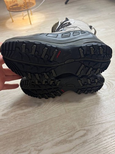 Botas de nieve de senderismo Salomon de colección para mujer resistentes a la intemperie aislantes talla US 5 - Imagen 9 de 10