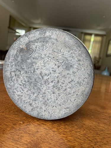 Skip THK Studio Art Pottery Raku Abstract Contemporary Design Vase 1989 Memphis - Bild 6 von 6