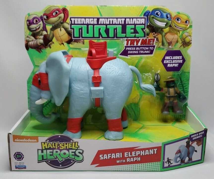 Teenage Mutant Ninja Turtles TMNT Half Shell Heroes Safari