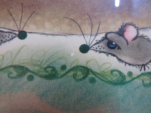 George Buckett Dachshund Rabbit Frog Print Vintage 1964 11" L - 9" H - 13/16" W - Picture 3 of 4