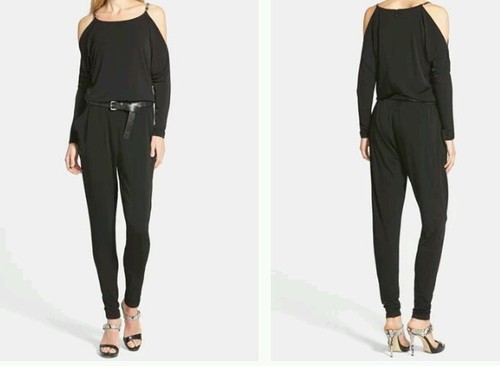 ¡NUEVO! Mono MICHAEL Michael Kors Cinturón Logo Placa Hombro Frío Mediano - Imagen 3 de 6