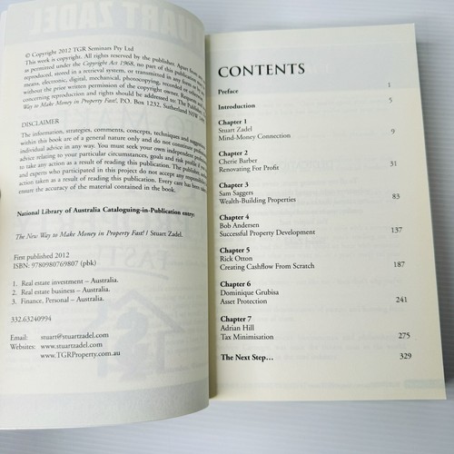 The New Way To Make Money In Property Fast + Business by Stuart Zadel Book Lot - Picture 5 of 8