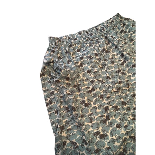 Falda Boden Algodón Estampada EE. UU. Talla 16L Abstracto Árboles Bolsillos Preppy Trabajo Iglesia - Imagen 6 de 9