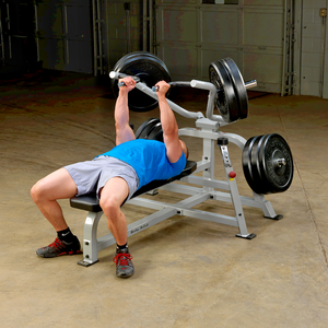 Body Solid Pro Club Lvbp Leverage Bench Press Commercial Plate