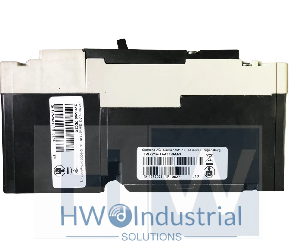 1 pieza NUEVO SIE-MENS Disyuntor 3VL2716-1AA33-0AA0 3VL9206-DC30 -7DC30 3P 63A Foto 4 de 4