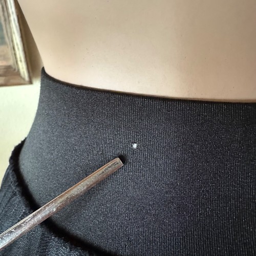 Vintage Rainbow Ribbon Can Can Crinoline Circle Skirt Swing Square Dance S/M - Picture 6 of 6