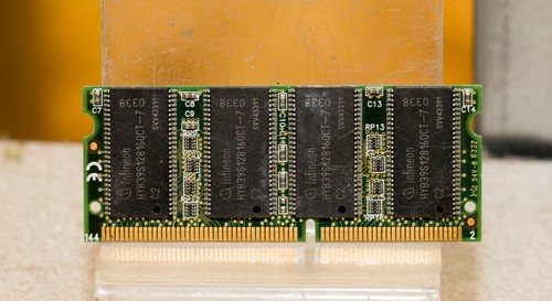 Vintage PC100 SODIMM 128 MB modulo memoria laptop Kingston 144 pin - Foto 8 di 8