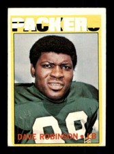 1972 Topps #116 Dave Robinson FAIR Packers 207316