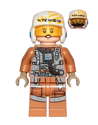 Lego Resistance Bomber Pilot 75188 Episode 8 Star Wars Minifigure | eBay