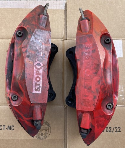 MINI Cooper Stoptech ST40 Big Brake Kit BBK 2002-15 R5x. No Brake Lines Or Pads - Picture 2 of 16