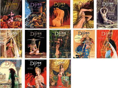 Djinn (Hardcover) 1-13 (Comic aus Liste wählen) - Alles Gute, Schreiber & Leser - Picture 1 of 46