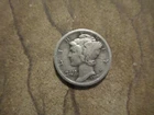 1917 P Silver Mercury Dime F-VF k