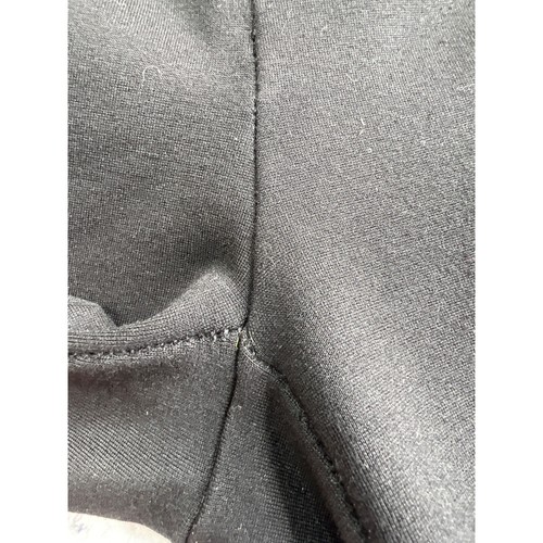 Anthropologie Essential Slim Ponte Pant Sz 0 Black Zipper Ankle Skinny Stretch - Picture 15 of 19