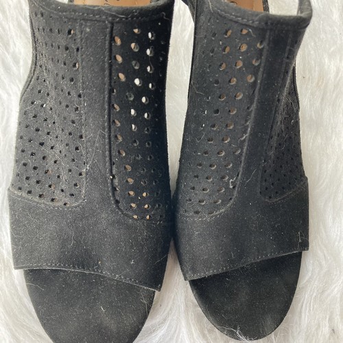 Style & Co. Womens Haana Black Open Toe Heels Sandals 8.5M Stiletto Night Out - Picture 4 of 10