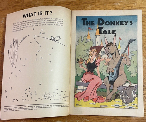 Classics Illustrated Junior Comics #542 The Donkey's Tale Oktober 1965 gut - Bild 4 von 5