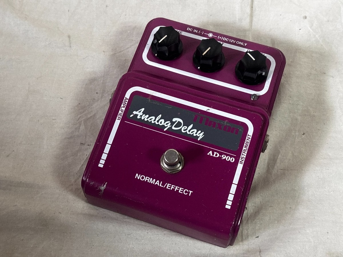 MAXON AD-900 analog delay アナログディレイ ad900 Maxon AD-900 Analog Delay Rare early model!! 2 x MN3005 w