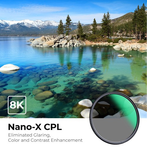 K&F Concept CPL Filter Circular Polarizer Ultra-Slim Lens 37-127mm NANO-K/X/PRO - Picture 12 of 26
